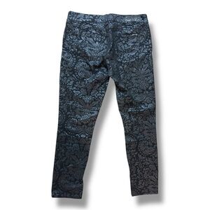 Seven7 Baroque Paisley Black Skinny Pants Size 10 –‎ Waist 32-34